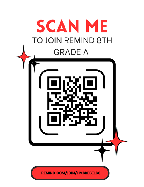 8th  Grade Remind Code